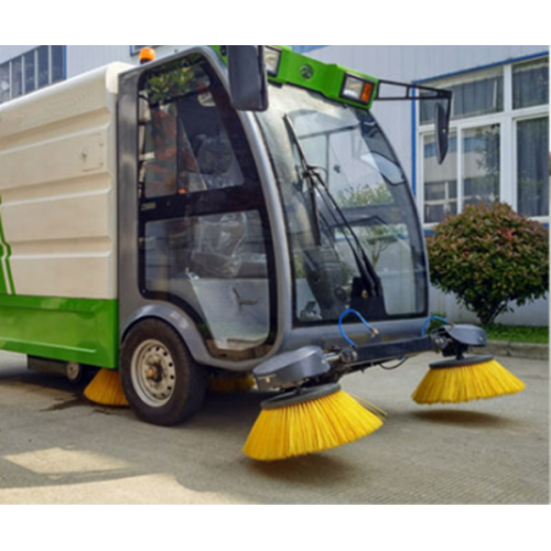 All electric Enclosed Road Sweeper